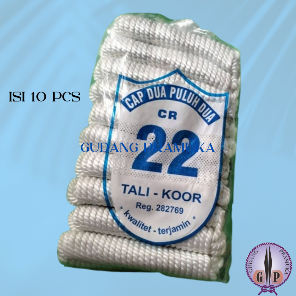 

GROSIR (10 PCS) TALI MARLON MERK 22 PANJANG 5 M DAN 10 M
