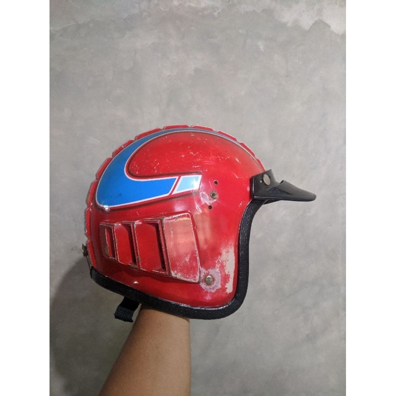 Helm Robot seri 1 warna merah