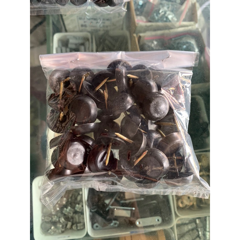 Sepatu Kursi/Kaki Kursi Hitam Antiq