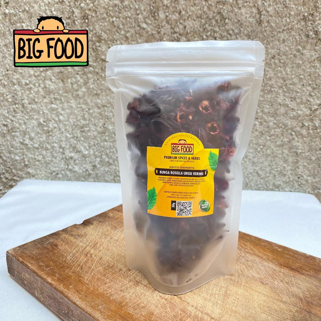 

Big Food Bunga Rosella Ungu Kering 50 gram