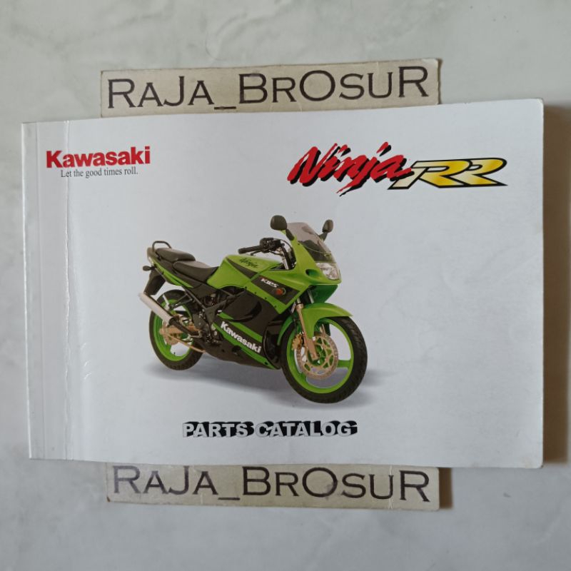 Buku Parts Catalog Katalog Kawasaki Ninja 150RR/Ninja 150 RR CKD KR150 RR 2008-2009 ORI Original