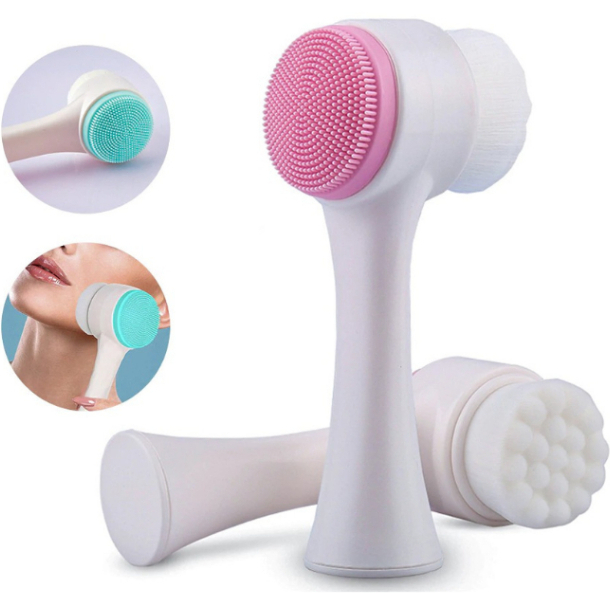 SYAFIRA - Facial Cleansing Brush Sikat Wajah Lembut Multifungsi ( bagus dipakai sebelum maskeran)