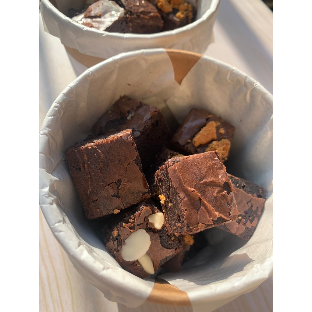 

Mini Brownies Fudgy Bites Bucket | Brownies Panggang