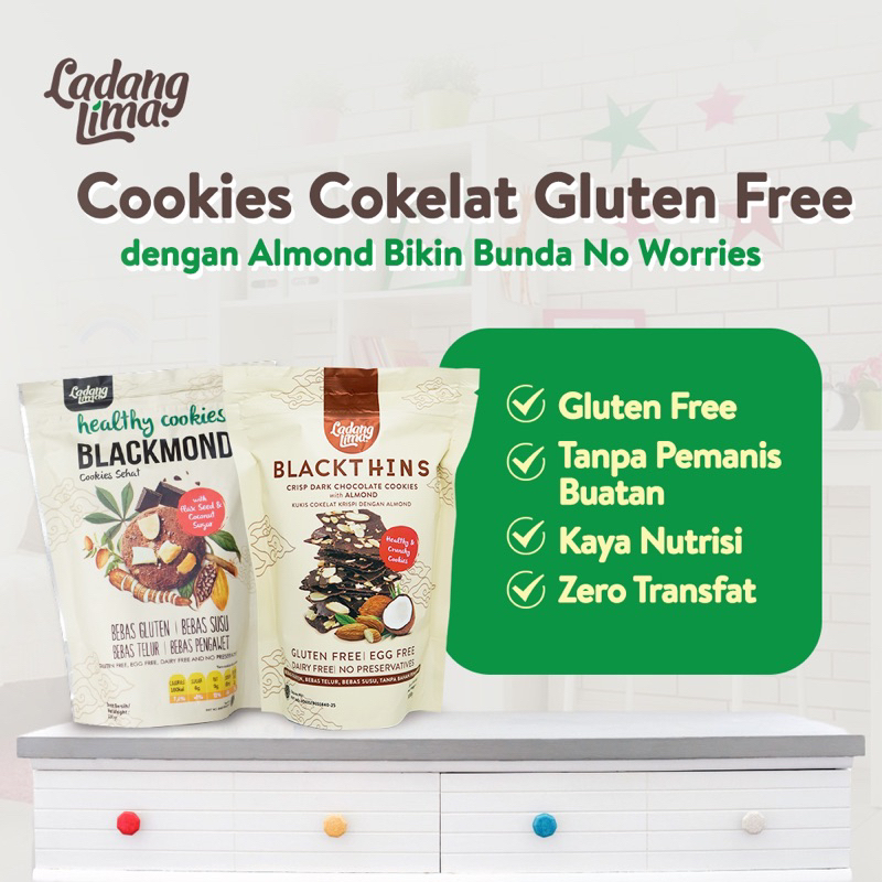 

Snack Sehat Gluten Free Blackmond Blackthins Pumpberry Cookies Ladang Lima
