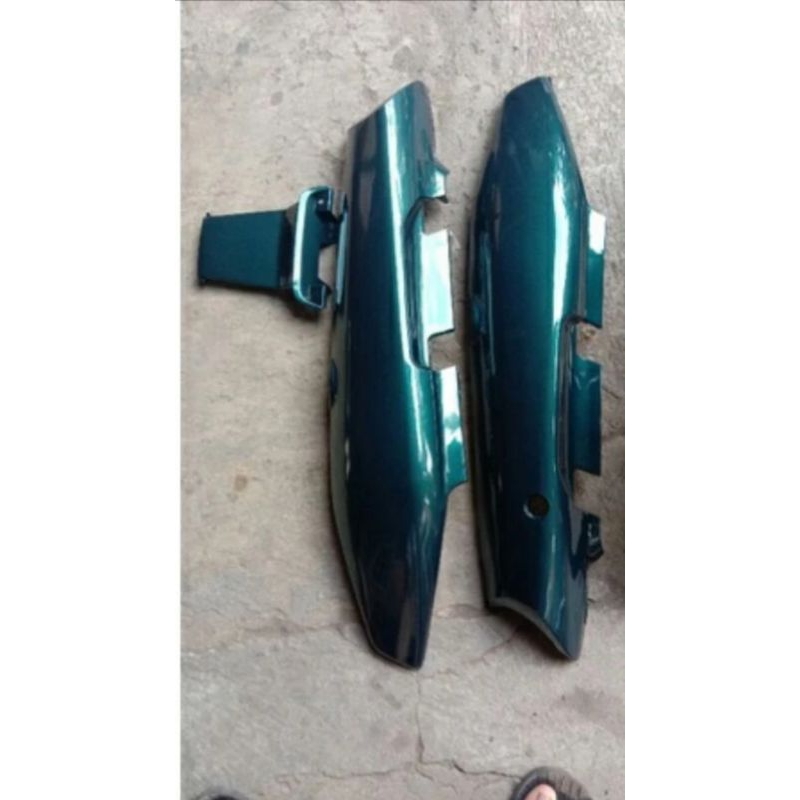 Cover body Suzuki tornado/Shogun kebo warna hijau botol