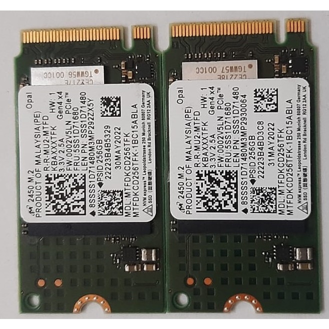SSD M.2 NVMe 2242 Pcie Gen 4 512GB