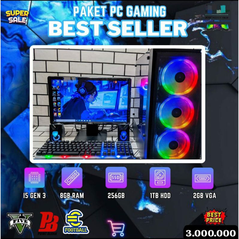Komputer Gaming Fullset