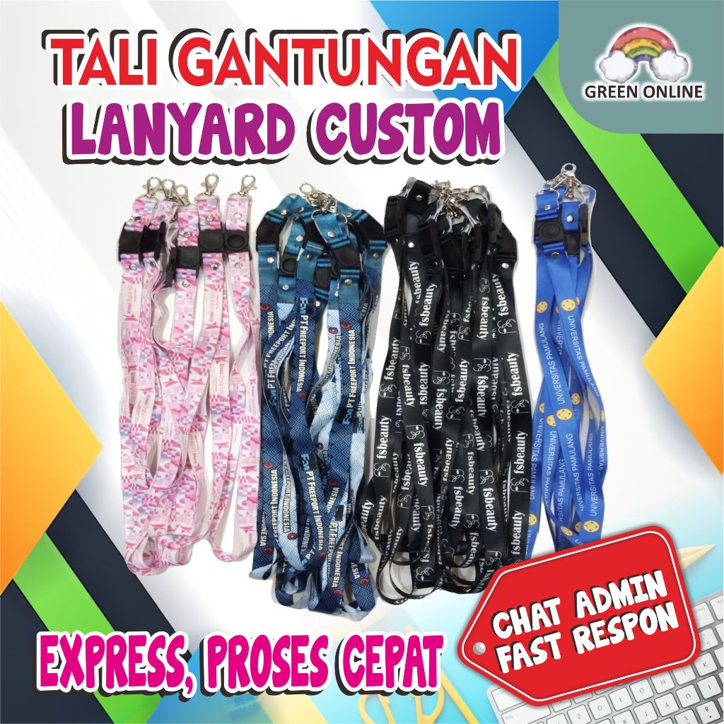 

CUSTOM LANYARD | LANYARD KARYAWAN