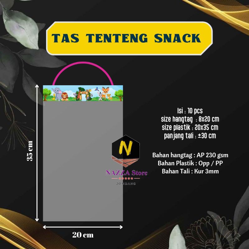 

Tas Tenteng Plastik Snack Ulang Tahun isi 10 pcs Seri A