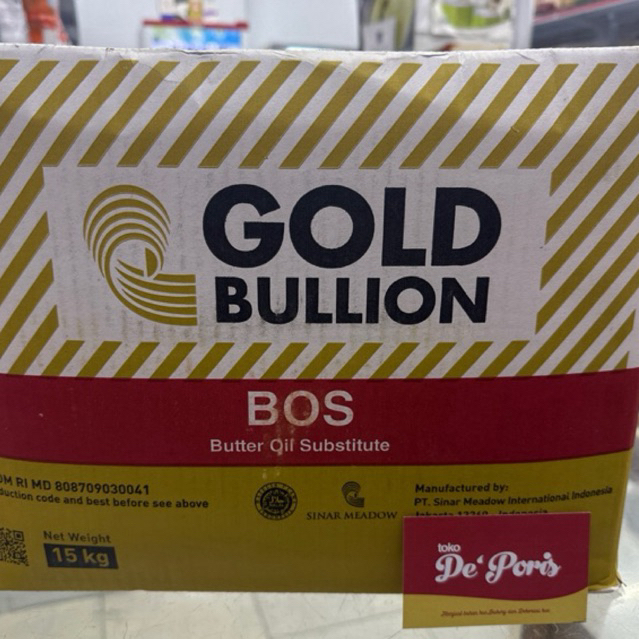 

Gold Bullion BOS 500grm