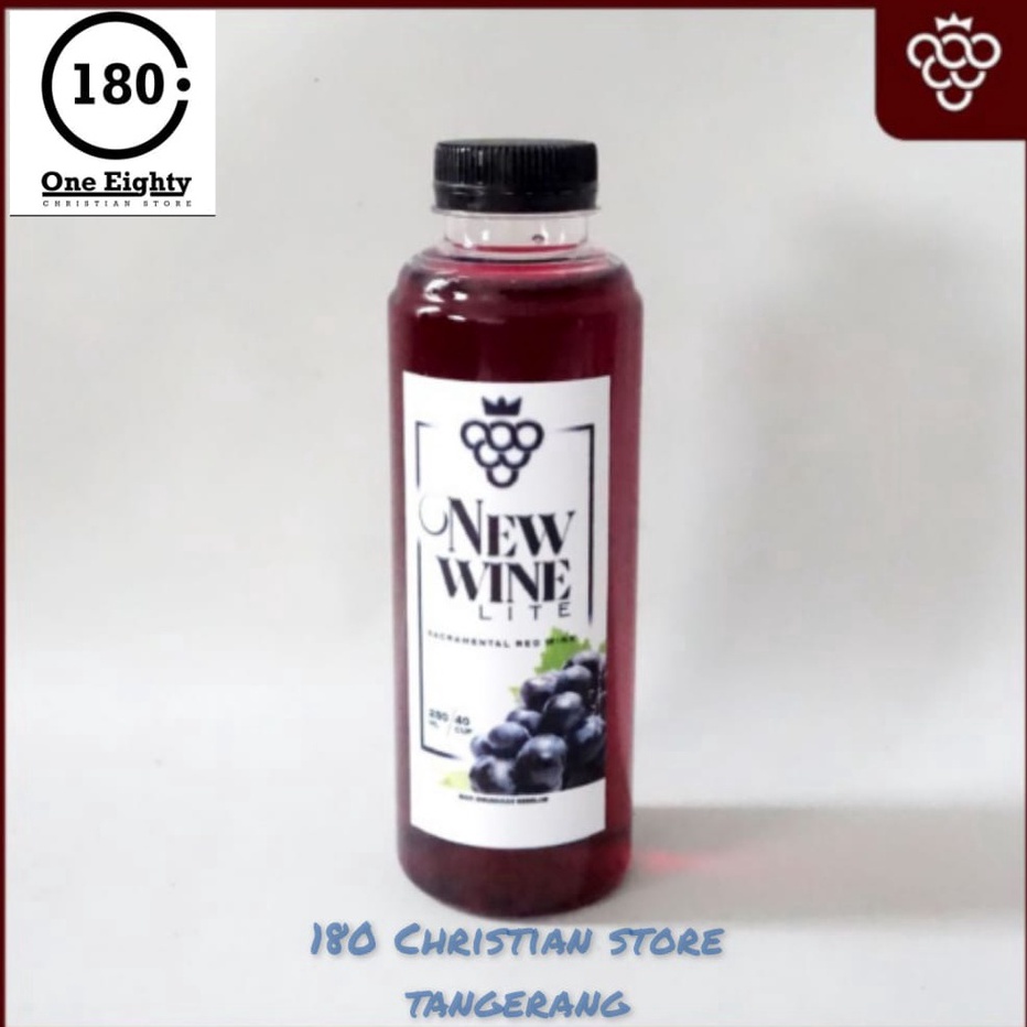 

Ready Stok Anggur Perjamuan Kudus Lite Botol Isi 25ml