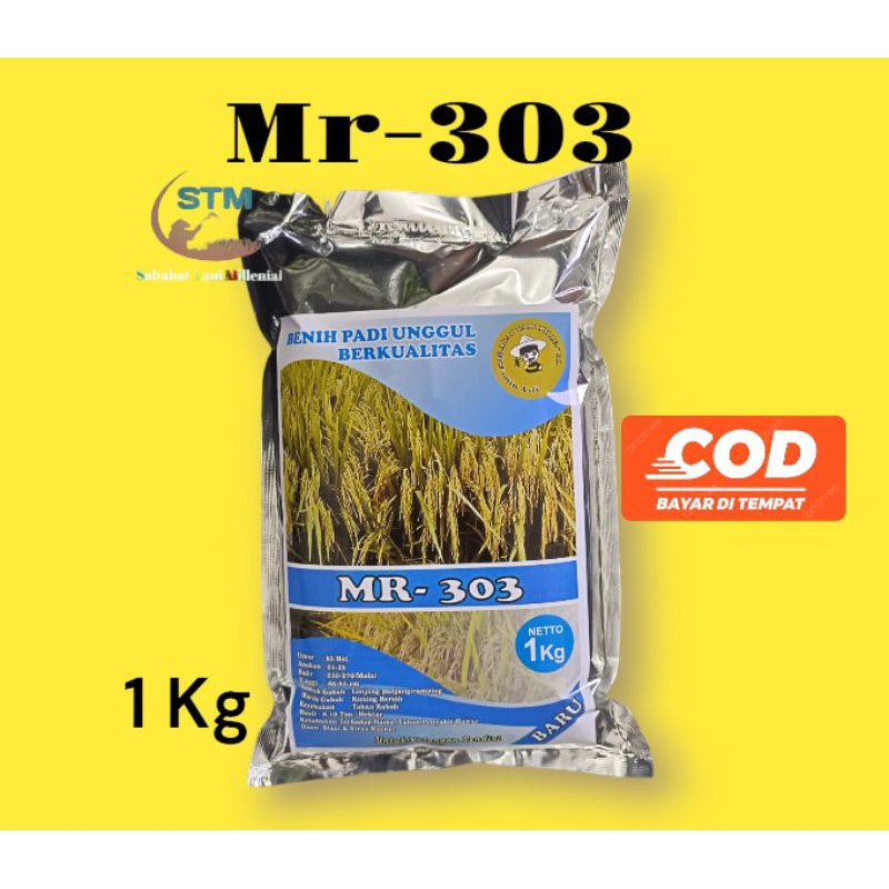 Benih Padi MR303 Original Aceh 1 Kg