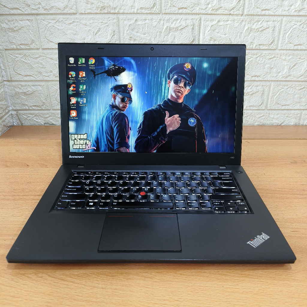 Laptop Lenovo ThinkPad T440 Core i5 Gen 4 RAM 8GB SSD 256GB Murah