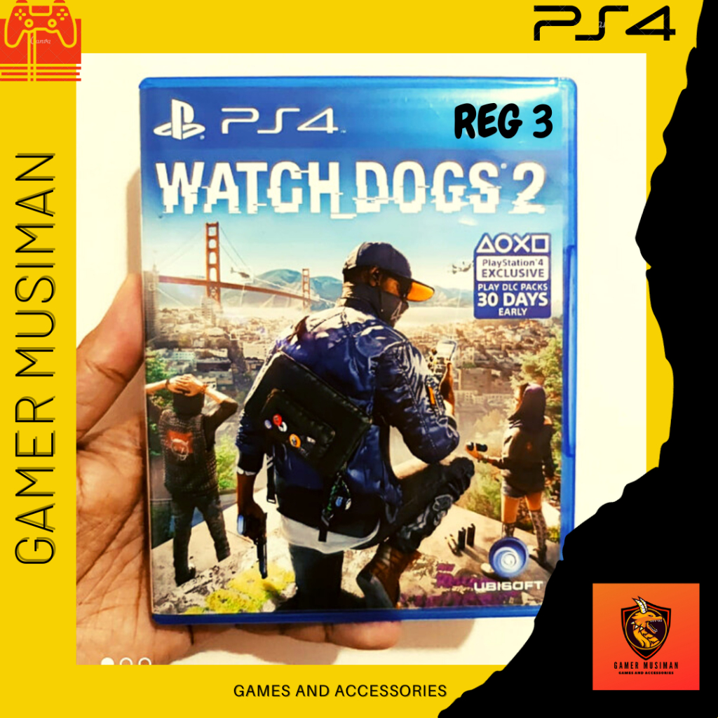 BD PS4 WATCH DOGS 2 - SECOND MURAH