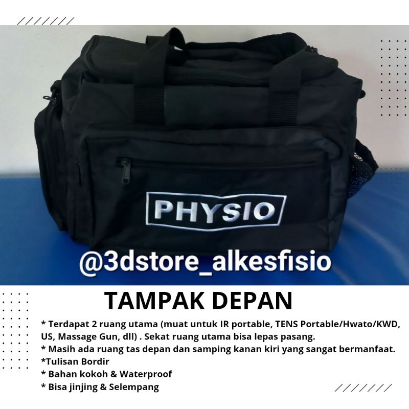 Physio Bag/Tas Homecare Fisioterapi/Tas Visit Fisioterapi/Tas homecare