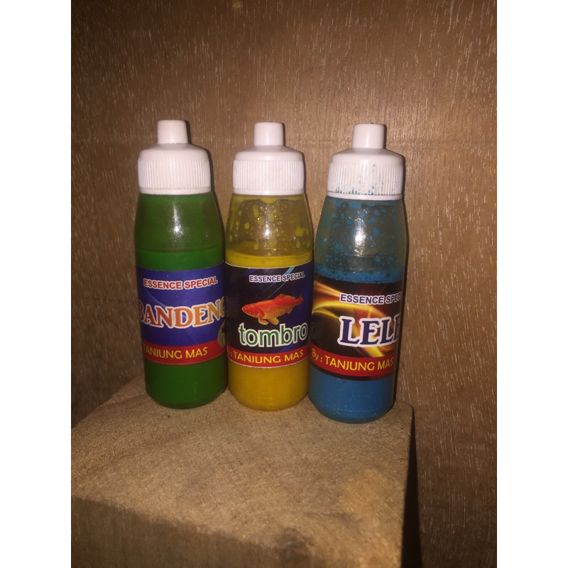 esence tanjung mas 30ml. perangsang umpan untuk mancing ikan di air tawar.