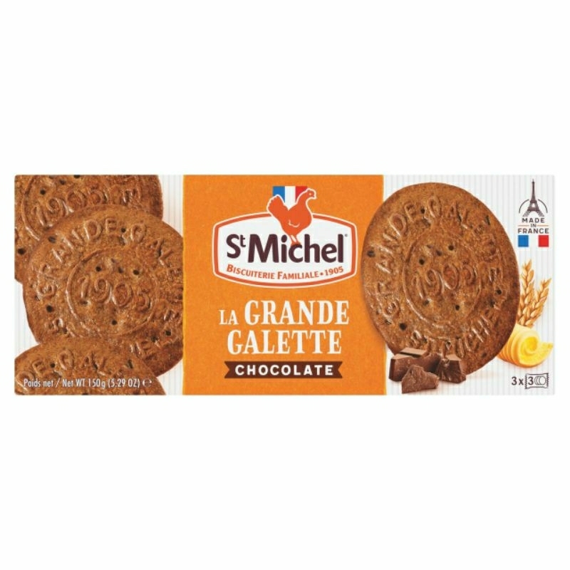 

ST MICHEL La Grande Galette Chocolate Biscuits 150g
