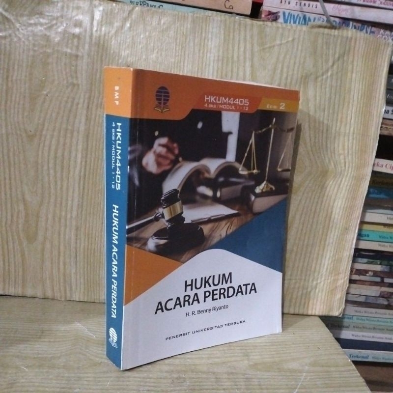 Buku UT HUKUM ACARA PERDATA by R Benny Rijanto