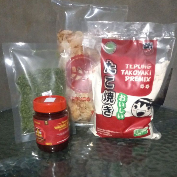 

Buruan Beli Paket Takoyaki Hemat 2tepung saus katsuo aonori