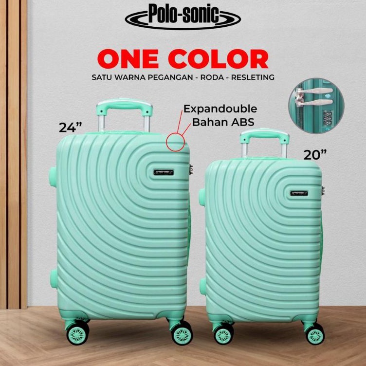 Belanja Hemat Rasakan Keuntungannya Koper Fiber GoFlex 2 Inch dan 24 Inch 28 Inch TSA One Color Full