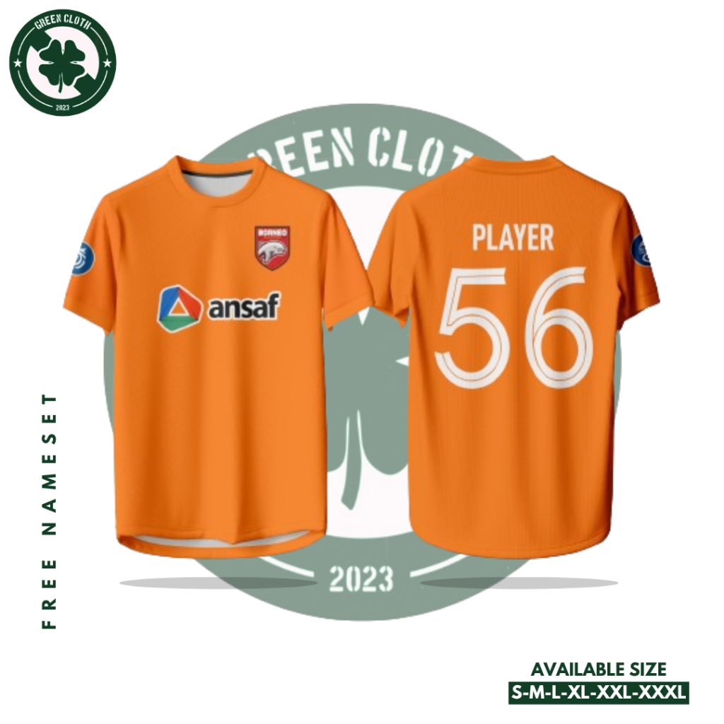 JERSEY SEPAK BOLA BORNEO FC 2022/2023 - HOME