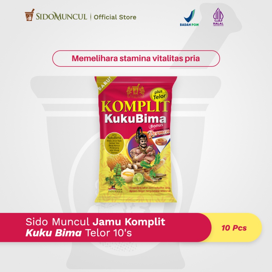 

Ready Sido Muncul Jamu Komplit Kuku Bima Telor 1s Stamina Vitalitas Pria Terlaris