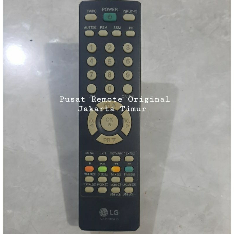 REMOTE REMOT TV TABUNG SLIM LCD LG MKJ37815715 ORIGINAL