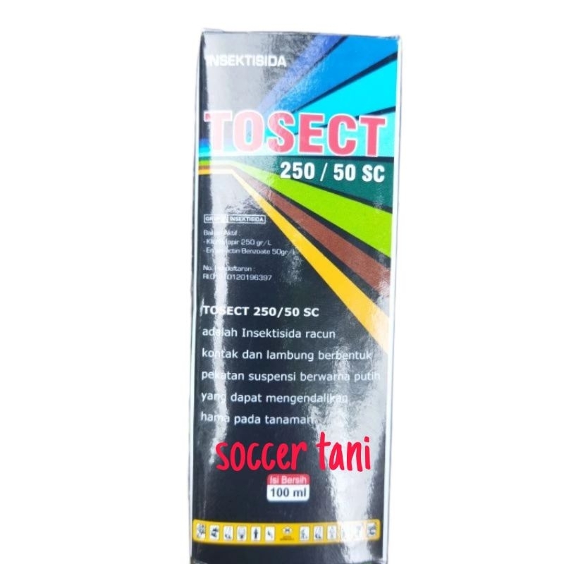 INSEKTISIDA KLORFENAPIR+EMMAMECTIN BENZOAT TOSECT 100ML
