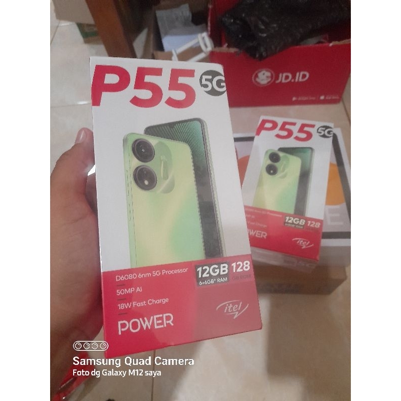 itel P55 5G 6/128GB Garansi Resmi