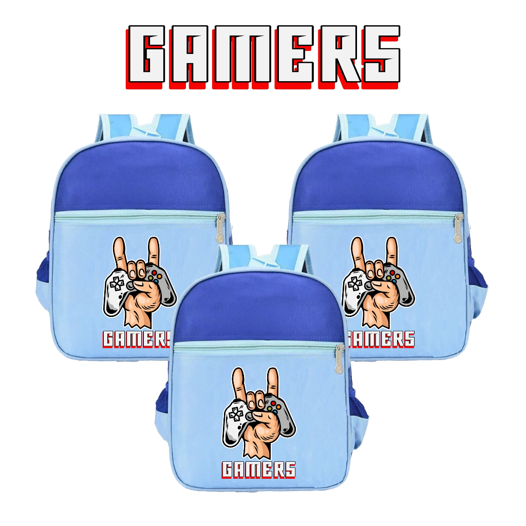PVJ Tas Anak Sekolah Gambar Gamers Tas Anak Paud Tk