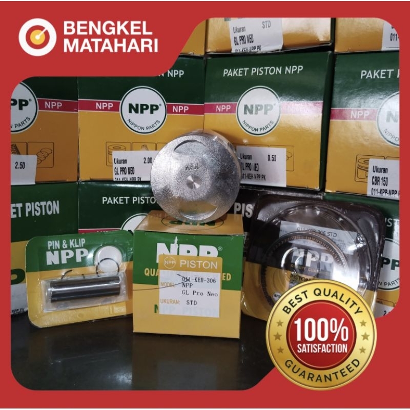 PISTON KIT SEHER (KEH) GL PRO NEOTECH OVERSIZE STD, 50, 100, NPP
