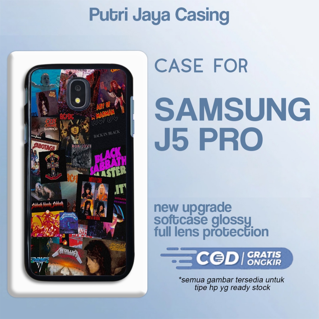 case samsung j5 pro motif terbaru aesthetic band 04 hitam casing estetik keren cute cewek cowok prem