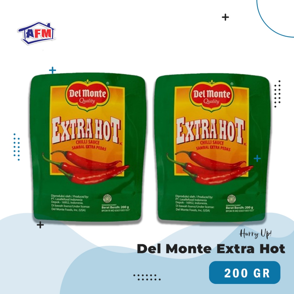 

DELMONTE SAOS TOMAT/SAOS SAMBAL EXTRA HOT 200GR & 1KG