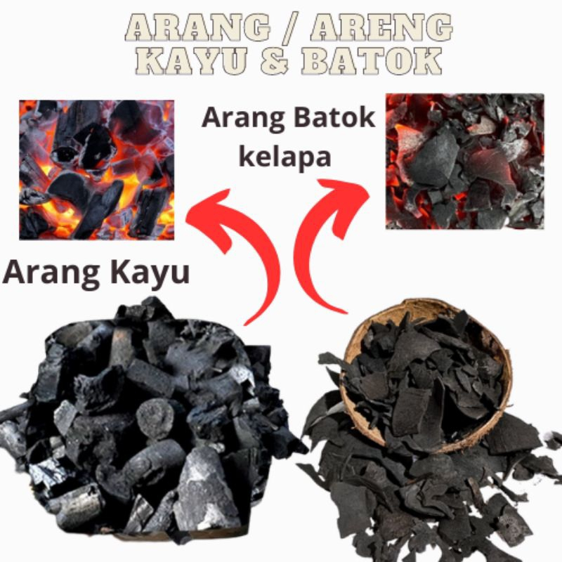 Arang Areng Kayu Batok Kelapa Pupuk Tanaman