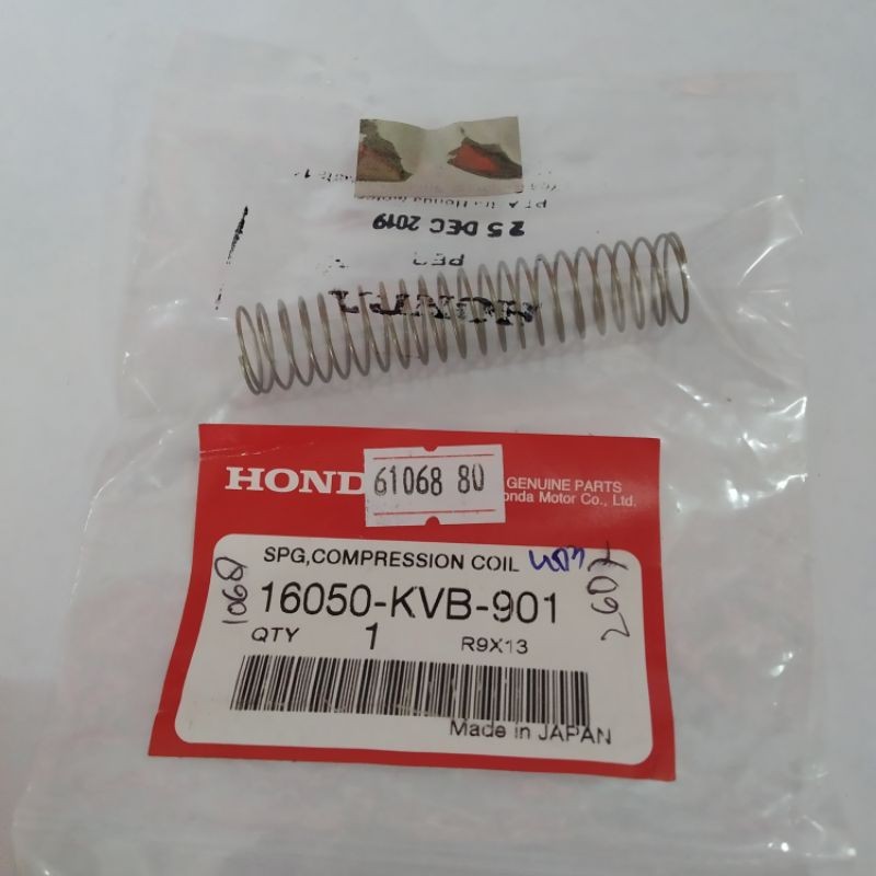 16050-KVB-901 Per Pir Skep Vacuum Vacum Vakum Karburator Spring Compression Coil Vario 110 CW Old Te