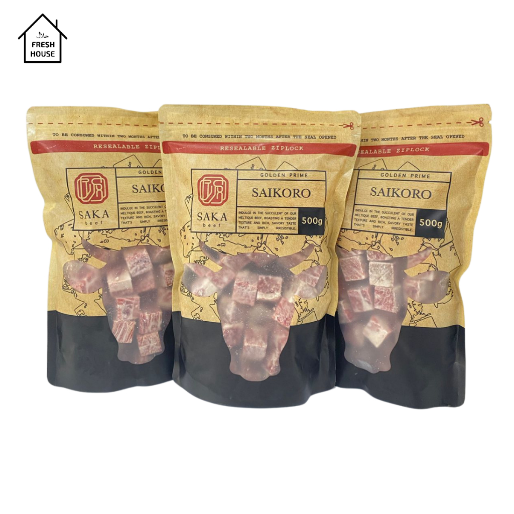 

Saikoro Premium Beef Golden Prime 500GR