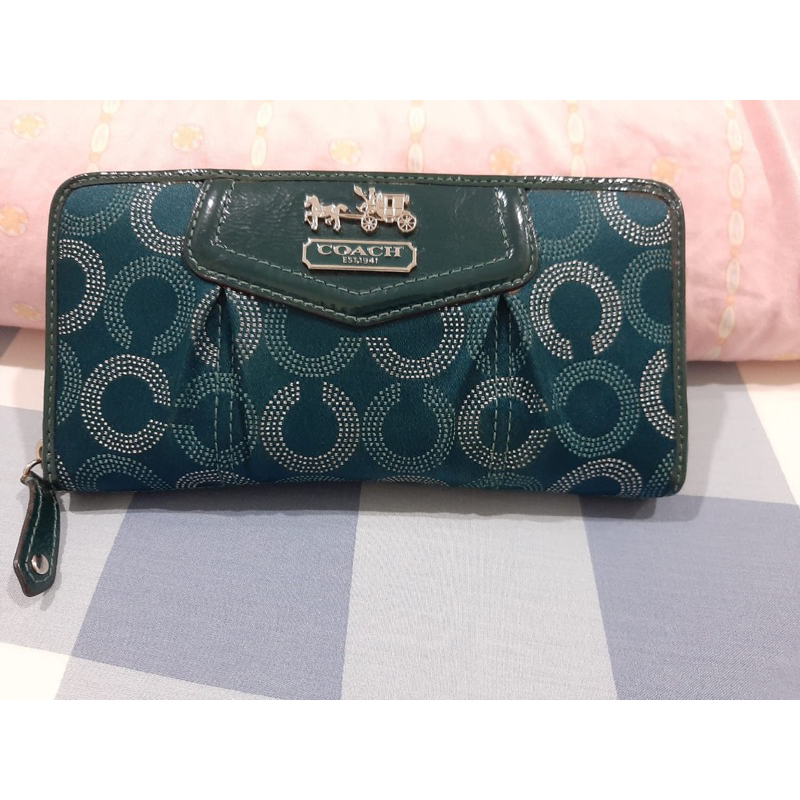 Dompet Coach preloved second bekas bagus