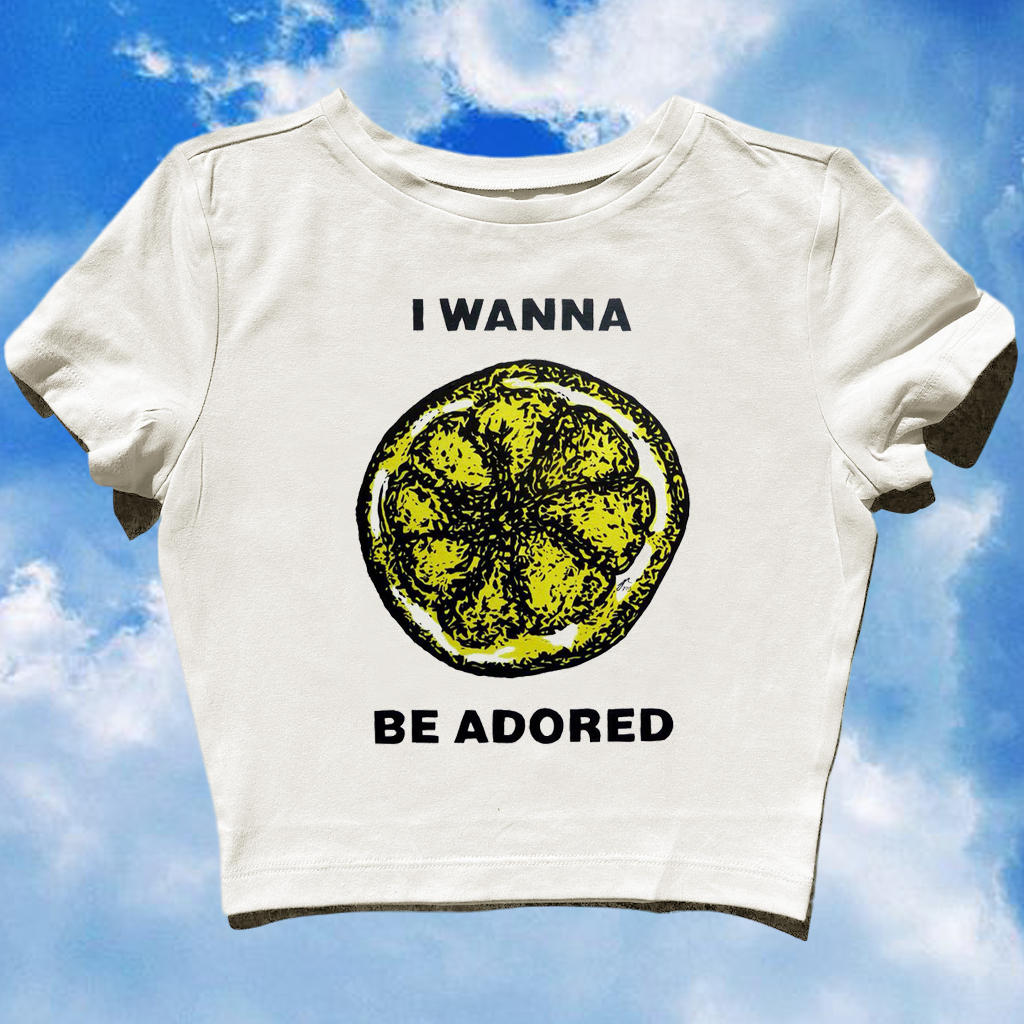 K&TOT | CROP TOP I WANNA BE ADORED | GRUNGE | Y2K | METAL | VINTAGE | AESTHETIC | BAND | MUSIC | ROC