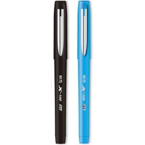 

M&G Stick Gel Pen Black 0.5mm Rubber coating body With Metal Clip