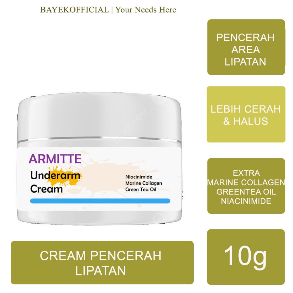 Cream Lipatan Underarm Cream Pemutih Selangkangan Dan Miss V Pembersih Selangkangan Cream Pemutih Se