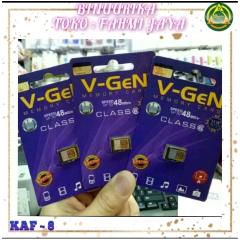 V-GEN Micro SD Vgen 2GB 4GB 8GB 16GB 32GB Micro Memory Card Original