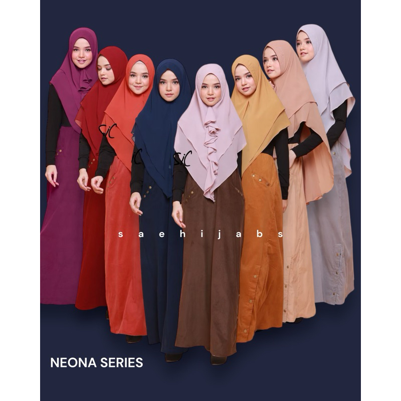 NEONA BASIC DRESS BY BRANDSTOREMUSLIM