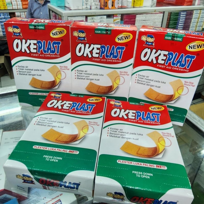 Okeplast Plester isi 100 Pcs