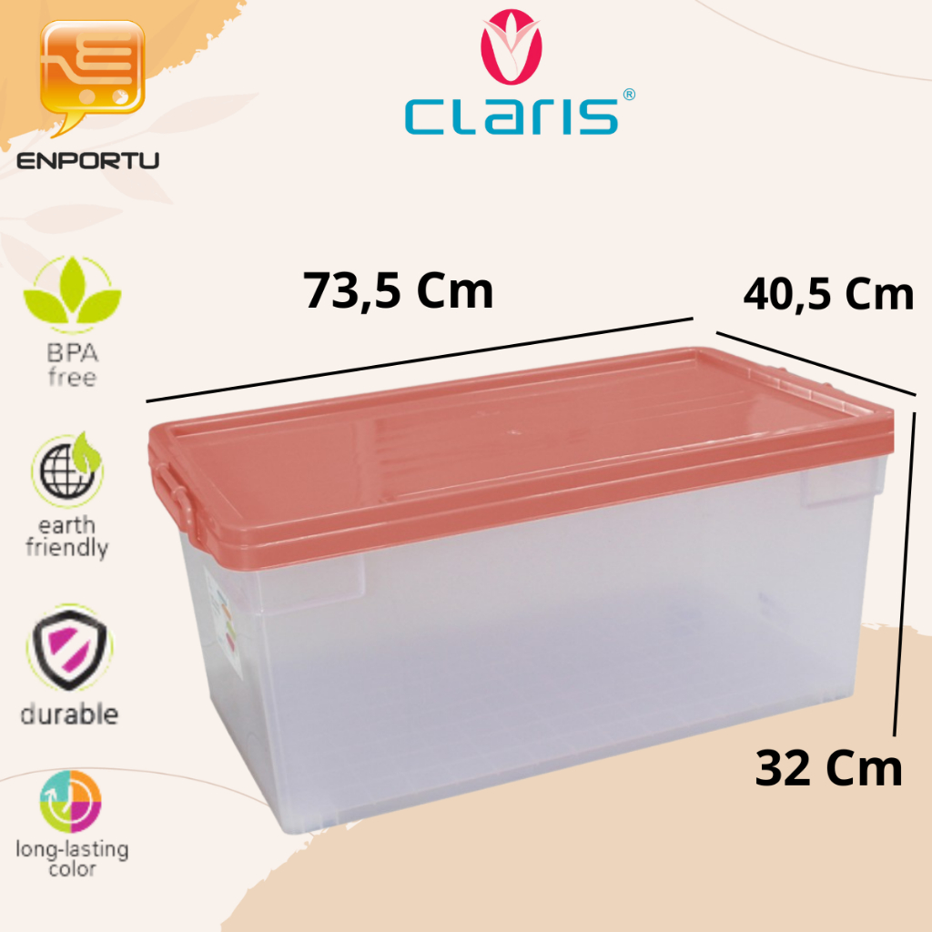 CLARIS Container Nexis 1022 RE (66 Lt)/ Container Box Seaa PEACH