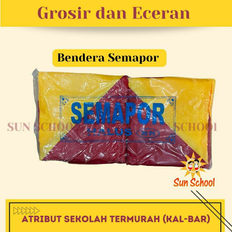 

ECER DAN GROSIR BENDERA SEMAPOR PRAMUKA