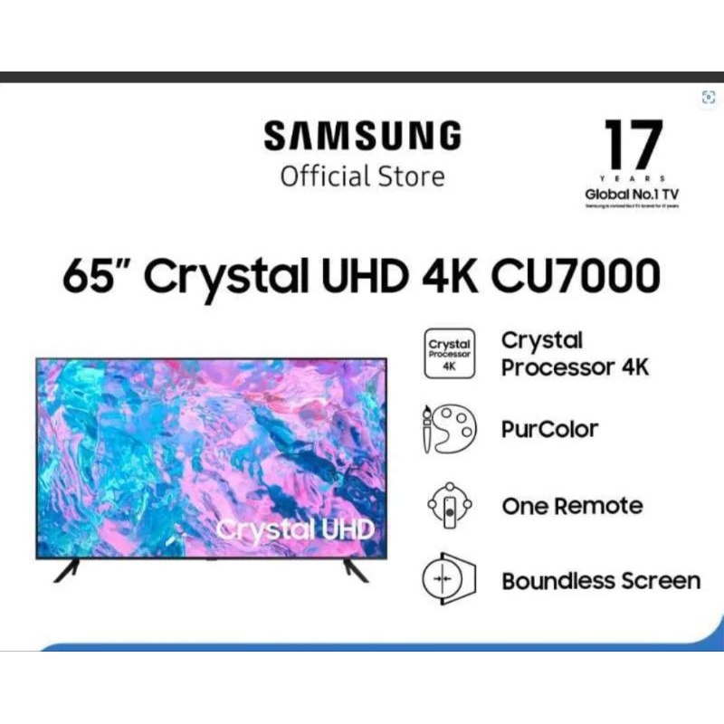 LED TV SAMSUNG 65 INC du 7000 4 K