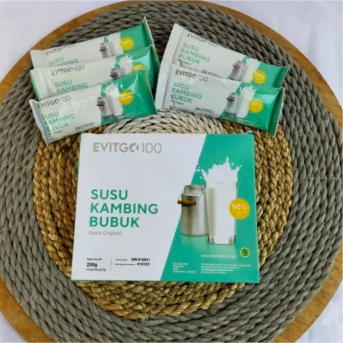 Evitgo 100 Susu Evitgo100 Susu Kambing Bubuk Original 100%