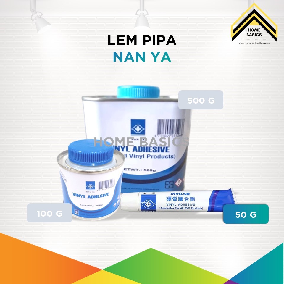 Lem Pipa Odol Nan Ya Taiwan 50 Gram / Lem PVC / Lem Fitting Pipa Nanya