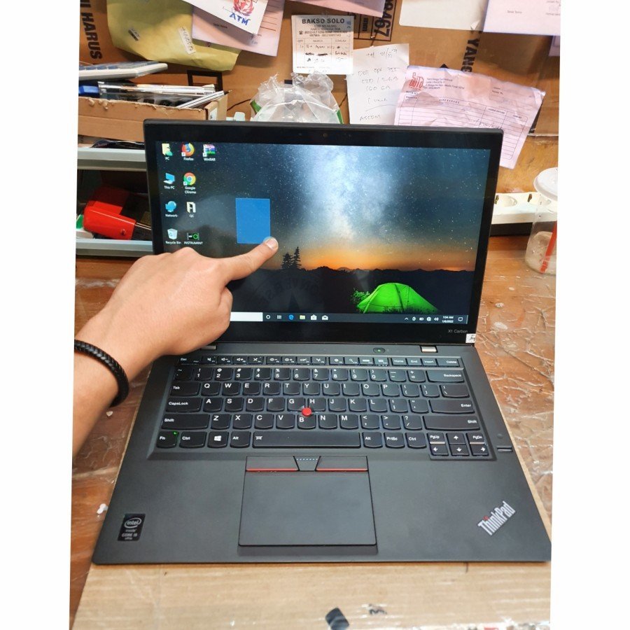Laptop Lenovo Thinkpad X1 Carbon Intel I5 gen 5 RAM 8GB SSD 128GB Touchscreen