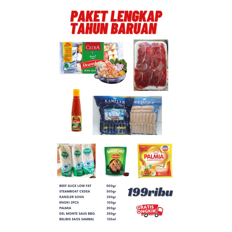 

PAKET BBQ STEAMBOAT LENGKAP